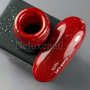 Esmalte Reflectante Oreiro NAILSOFTHENIGHT, Rojo, 10 ml