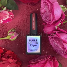 Esmalte Reflectante Oreiro NAILSOFTHENIGHT, Rojo, 10 ml