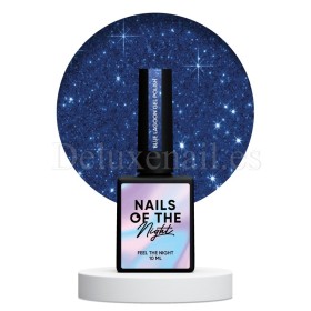 Esmalte Reflectante Blue Lagoon NAILSOFTHENIGHT, Azul, 10 ml