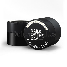 Builder Gel Flower 01 NAILSOFTHEDAY, 15 gr