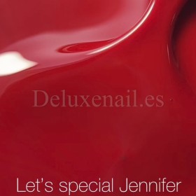 Esmalte Permanente Let’s special Jennifer NAILSOFTHEDAY, Rojo, 10 ml