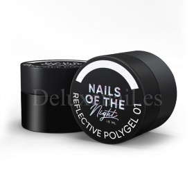 Reflective Polygel 01 NAILSOFTHENIGHT, 15 ml