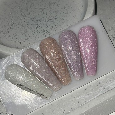 Reflective Polygel 05 NAILSOFTHENIGHT, 15 ml