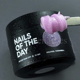 Polygel Shimmer 04 NAILSOFTHEDAY, 30 gr