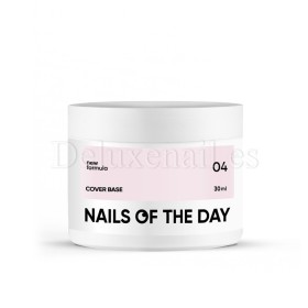 Cover Base 04 NAILSOFTHEDAY, base camuflaje, beige rosado, 30 ml