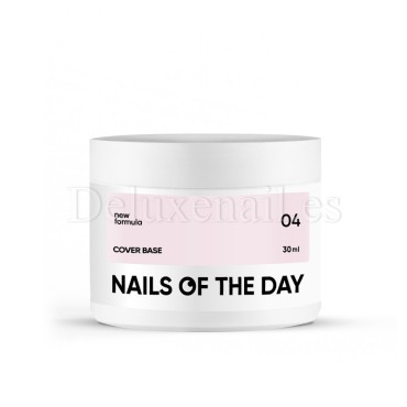 Cover Base 04 NAILSOFTHEDAY, base camuflaje, beige rosado, 30 ml
