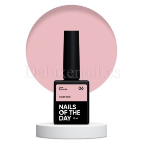 Cover Base 06 NAILSOFTHEDAY, base camuflaje, nude, 10 ml
