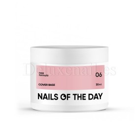 Cover Base 06 NAILSOFTHEDAY, base camuflaje, nude, 30 ml