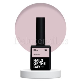 Cover Base 07 NAILSOFTHEDAY, base camuflaje, beige natural, 10 ml
