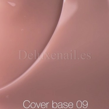Cover Base 09 NAILSOFTHEDAY, base camuflaje, nude oscuro, 10 ml