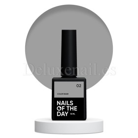 Color Base 02 NAILSOFTHEDAY, base de color gris, 10 ml