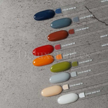 Color Base 02 NAILSOFTHEDAY, base de color gris, 10 ml