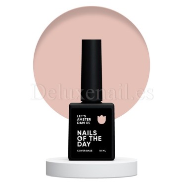 Base Let’s Amsterdam 05 NAILSOFTHEDAY, base de color beige, 10 ml