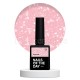 Potal Base 13 NAILSOFTHEDAY, base decorativa, rosa traslúcido con trozos de foil blanco, 10 ml