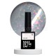 Potal Base 15 NAILSOFTHEDAY, base decorativa, blanco lechoso con trozos de foil holográfico, 10 ml