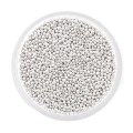 Micro bolitas caviar(metálico) - PLATA, 5 gr.