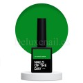 Gel Polish Green 249 NAILSOFTHEDAY, esmalte semipermanente verde, 10 ml