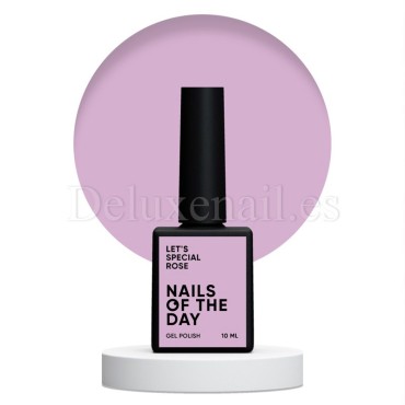 Esmalte Permanente Let’s special Rose NAILSOFTHEDAY, Rosa apagado, 10 ml