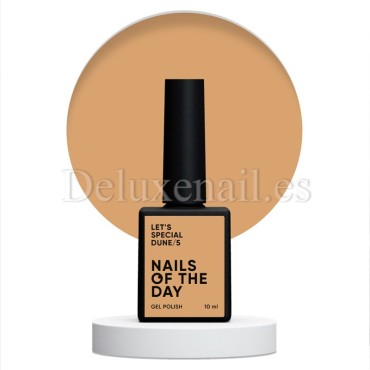 Esmalte Permanente Let’s special Dune 5 NAILSOFTHEDAY, Marrón Camel, 10 ml