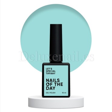 Esmalte Permanente Let’s special Tiffany NAILSOFTHEDAY, Azul pastel, 10 ml