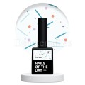 Potal Base 27 NAILSOFTHEDAY, base decorativa, blanco lechoso con decoración mix neón, 10 ml