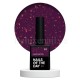 Malbec Base Potal 03 NAILSOFTHEDAY, base decorativa, morado con trozos de foil dorado , 10 ml