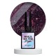 Reflective Base 11 NAILSOFTHENIGHT, base decorativa, morado con micro brillo reflectante, 10 ml