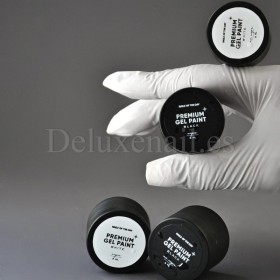 Premium Gel Paint Black No Wipe NAILSOFTHEDAY, 5 ml