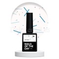 Potal Base 26 NAILSOFTHEDAY, base decorativa, beige lechoso con decoración mix neón, 10 ml