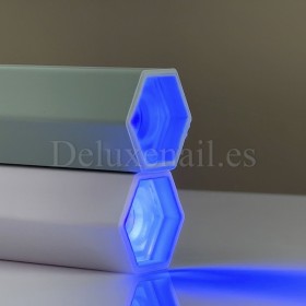 LED/UV Lámpara Linterna NAILSOFTHEDAY, 3 W, Blanco