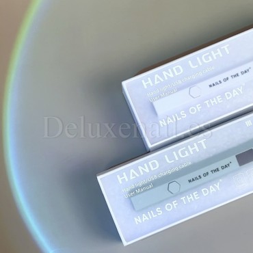 LED/UV Lámpara Linterna NAILSOFTHEDAY, 3 W, Blanco