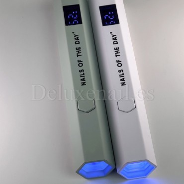 LED/UV Lámpara Linterna NAILSOFTHEDAY, 3 W, Verde