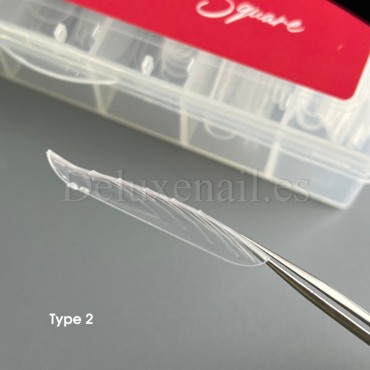 Dual Form Square (Type 2) NAILSOFTHEDAY, 130 uds
