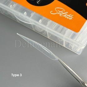 Dual Form Stiletto (Type 3) NAILSOFTHEDAY, 120 uds