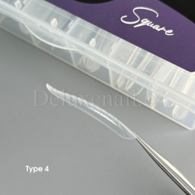 Dual Form Square (Type 4) NAILSOFTHEDAY, 120 uds