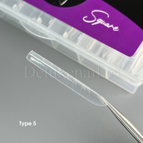 Dual Form Square (Type 5) NAILSOFTHEDAY, 120 uds