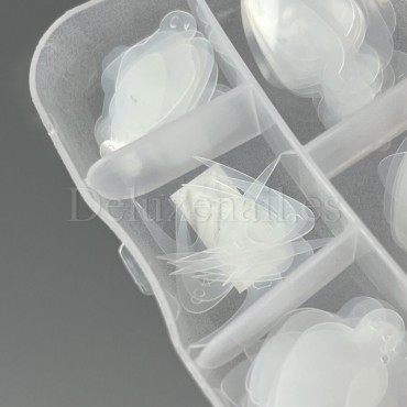 French Tips Guide (Type 9) NAILSOFTHEDAY, 60 uds