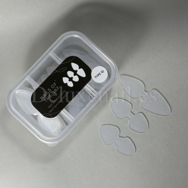 Nail Silicone Double Mold 2 in 1 (Type 10) NAILSOFTHEDAY, 36 uds