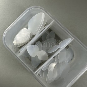 Nail Silicone Double Mold 2 in 1 (Type 10) NAILSOFTHEDAY, 36 uds