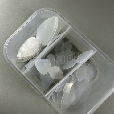 Nail Silicone Double Mold 2 in 1 (Type 10) NAILSOFTHEDAY, 36 uds