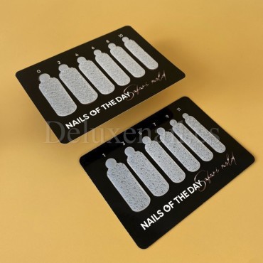 Wild Safari Leopard Silicone Form NAILSOFTHEDAY, 12 uds