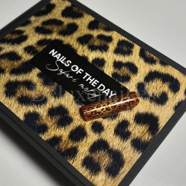 Wild Safari Leopard Silicone Form NAILSOFTHEDAY, 12 uds