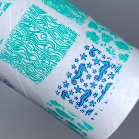 Placa Grande 11 Darstamp Marine