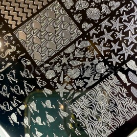 Placa Grande 11 Darstamp Marine