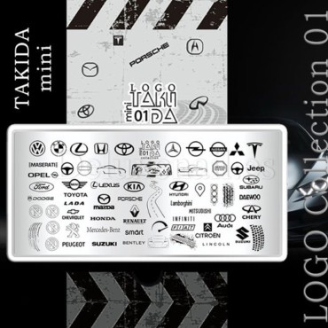 Placa Pequeña Logo 1 Taki Da