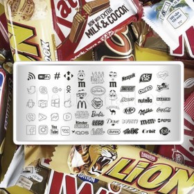 Placa Pequeña Logo 2 Taki Da