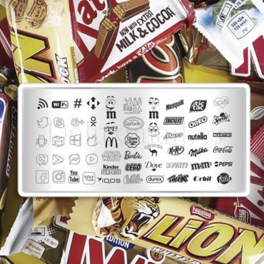 Placa Pequeña Logo 2 Taki Da