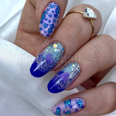 Placa Grande 11 Darstamp Marine