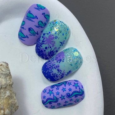 Placa Grande 11 Darstamp Marine