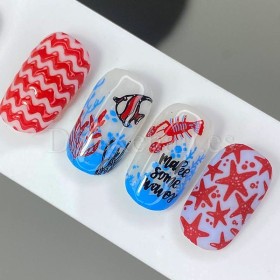 Placa Grande 11 Darstamp Marine